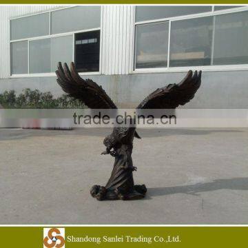 bronze eagle statue