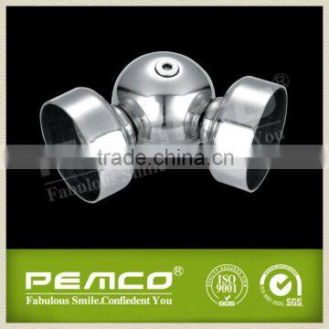 JiangSu Handrail fitting for rail to rail/stainless steel 304