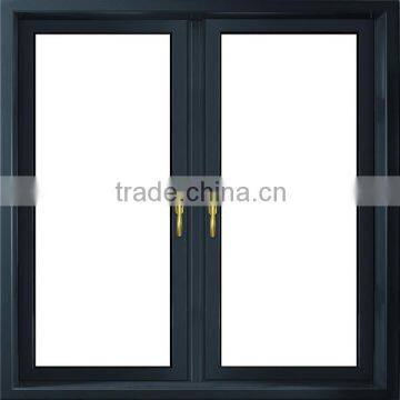 Soundproof wood aluminum window/Heat insulation aluminum frame glass window for sale