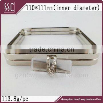 Fashion Clutch Bag Metal Box Purse Frames With Jewels Quality Choice photo-4