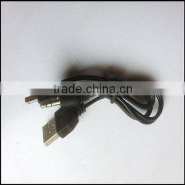 Hot sale usb+dc3.5 to mini data sync audio usb cable for CUBE SPEAKER