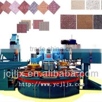 CNC&OCEM terrazzo floor tile machine/floor tile making machine/cement floor tile making machine