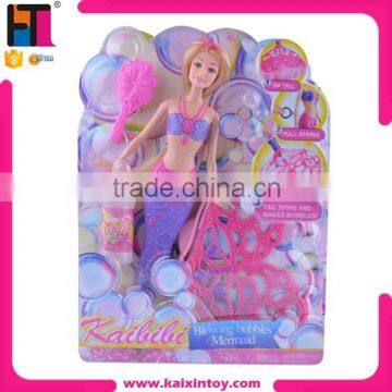 hot sale new blowing bubble seamaid dolls