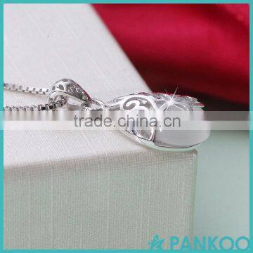 Hot Sale Fashion 925 Sterling Silver Jewelry Opal Water Drop Pendant