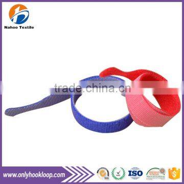 Custom hook and loop cable tie, eco-friendly hook and loop cable tie