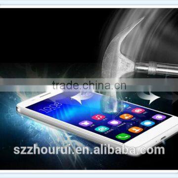 Factory Price Mobile Phone Screen Protector Film for Huawei Honor6,7,2.5D HD Clear Tempered Glass Best Price With Paper Package photo-2