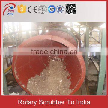 India Placer Sand Rotary Scrubber Washing Gold
