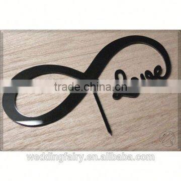 Latest Wholesale Good Quality rhinestone letter cake topper wholesale