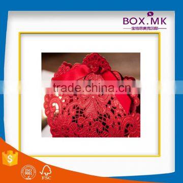 Fashionable Promotional Luxury High Quality Customize Red Cardboard Box Wedding Favors photo-6