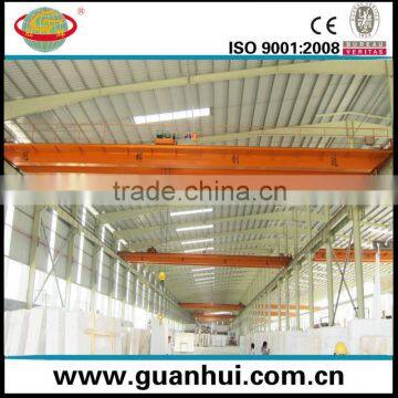 famous china hot selling double girder electric stone lifting crane