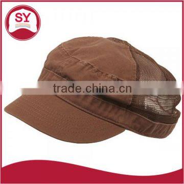 Enzyme Mesh Army Cap with trucker cap look