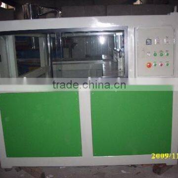 Plastic profile extruder machine