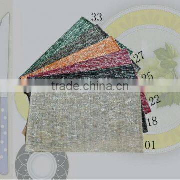 Square placemat for table decoration or dishes