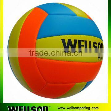 Colorful Machine Stitched 18 Panels Volleyball photo-5