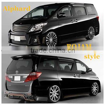 Alphard ROJAM style body kits fit for alphard body kits FRP material