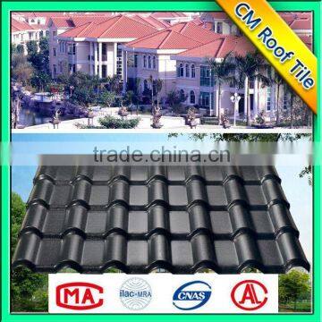 Custom Made Non-Flammable Synthetic Resin Roof Tile