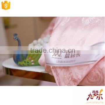 China supplier cotton dyed princess pink cute satin stitch with pillows good feeling luxury bed linen