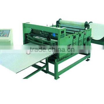 Steel sheet cut to length machine