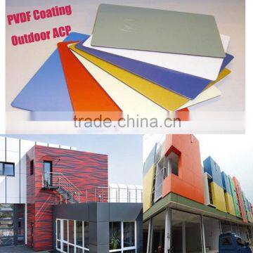 4mm Aluminium Composite Panels With PVDF Coating Outdoor Decoration Building Cladding photo-2