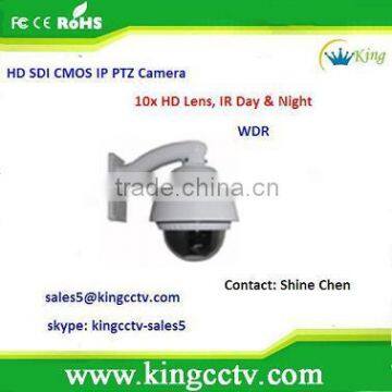 hd sdi ptz camera 2.1Mp HK-SV9110SDI-1080P 10x Zoom PTZ maginon ip camera with IR