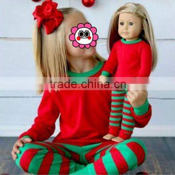 very hot!! in stock 2pcs christmas pyjamers sleeping wears