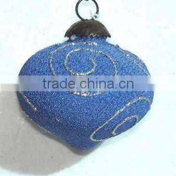 Christmas Glass Hanging Decoration Ornaments