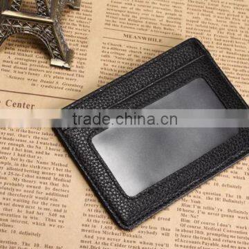 leather ID card holder wholesale with Paper Box