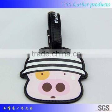 Shenzhen Factory Fashion Custom Leather Luggage Tag