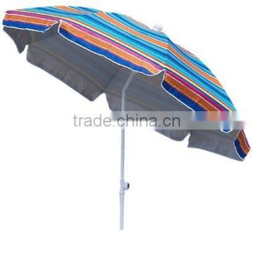 alum pole color rainbow umbrella