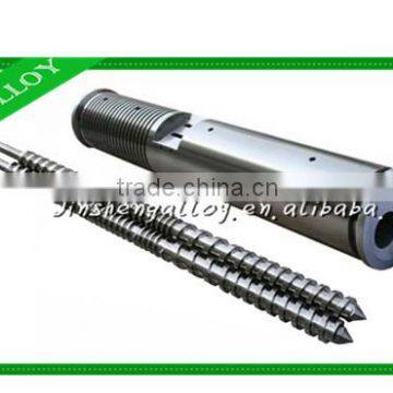 PE 110/55 plastic extrusion parallel twin screw barrel