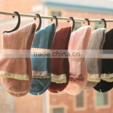 100% Cotton Woman Sock , 2014 New Design Environmental Woman Sock