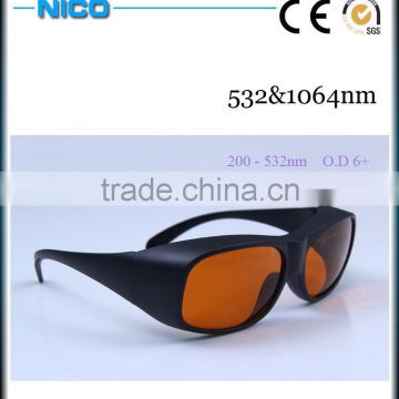 532nm and 1064nm Laser Safety Glasses