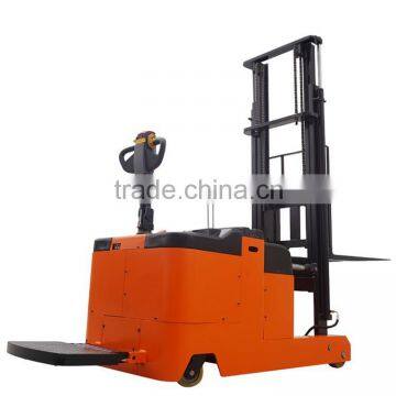 1.0Tons Capacity 1.6M Lifting Counterbalanced Electric Stacker With Battery