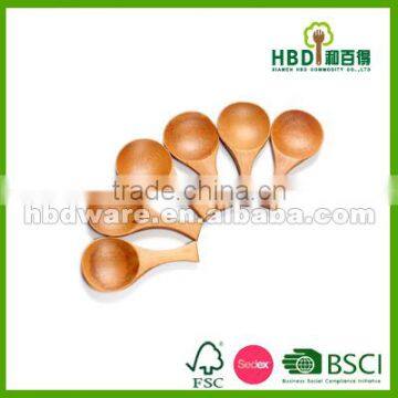 High quality eco-friendly small spoon,small bamboo spoon wholesale