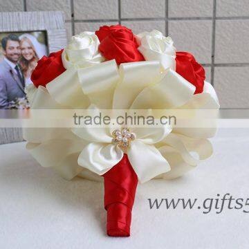 Handmade Silk Wedding Bouquet photo-2