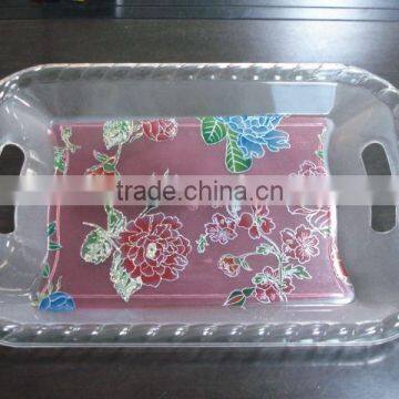 plastic serving tray