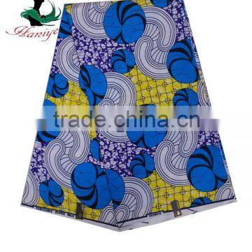 SMRC-13 super real cotton wax fabric Hot selling african wax printed fabric