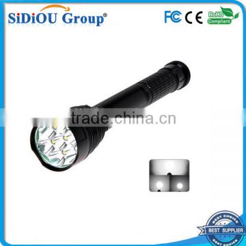 led super capacity aluminium fire proof torch pipe