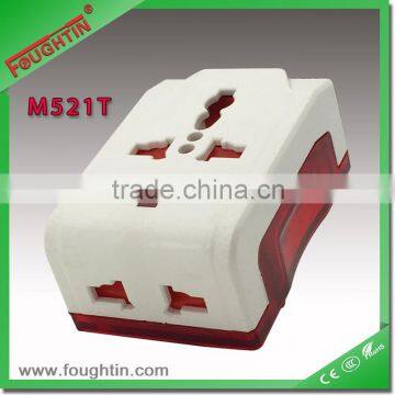 13A Multi Socket Adaptor World Travel Socket