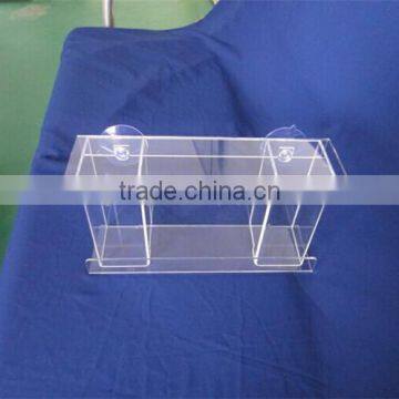 Custom Clear Plastic Acrylic Bird Food Dispenser photo-4