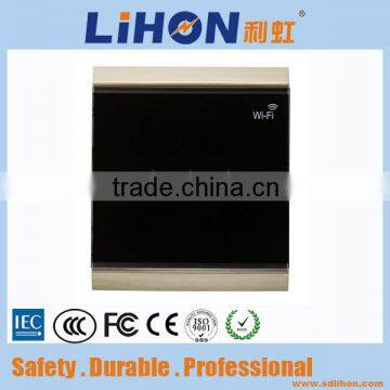 Smart Home 3 Gangs Wallpad Glass Cover Android and IOS Phone Wifi Remote Control Switch photo-2