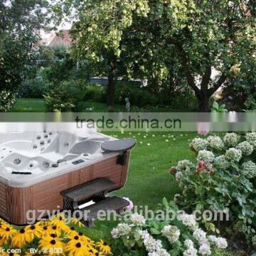 Popular European Style Outdoor Spa,clear Glass Bathtub,air Massager Spa photo-3
