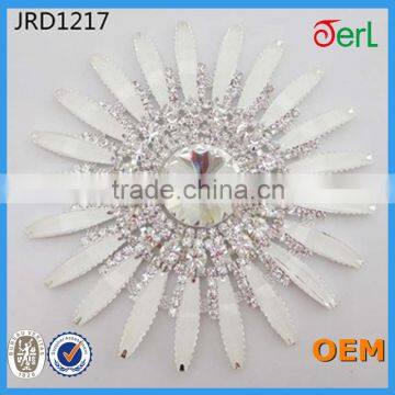 New Design! Flower Rhinestone Crystal Ornaments for Wedding Dresses photo-3