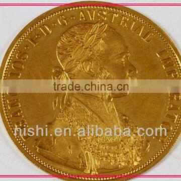 custom gold planting coin