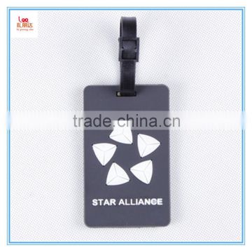 Factory direct silicone luggage tag, wholesale custom silicone rubber baggage