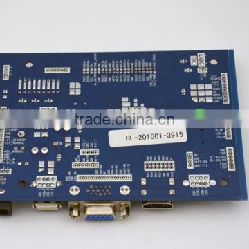 MP19 driver board with HDMI , VGA , USB input for multimedia device , usb lcd controller board