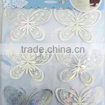 decoration butterfly 3D stickers ,butterfly sticker