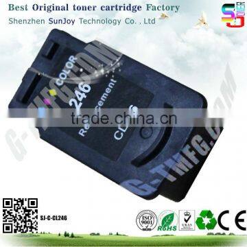 Wholesale Printer Ink Cartridge Compatible CL-246 for Canon PIXMA MX492 White PIXMA MG2420 PIXMA MG2520