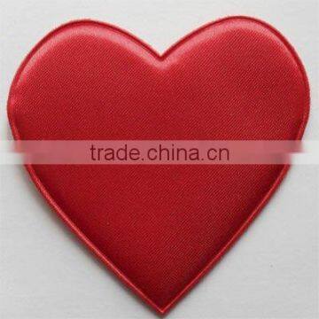 Heart shape ultrasonic heat embossing flower