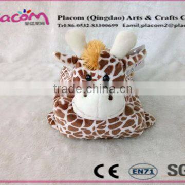 2016 Special Fashion Cute Kid bag and adult Wholesale cheap Customize plush Giraffe bag